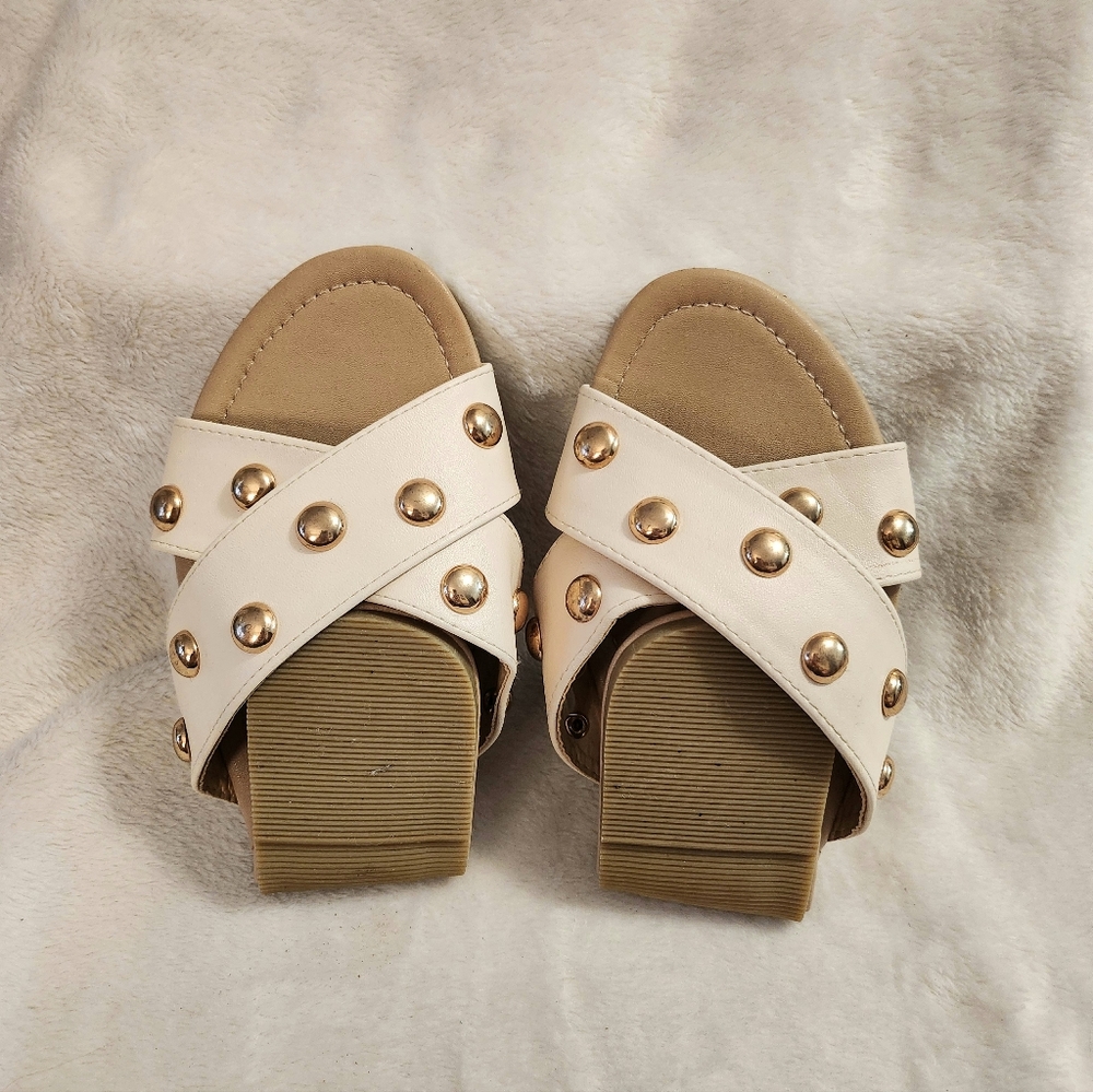 Rollasole Cream Sandals
